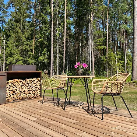 Mustika Mirror Minivilla Saunaga Kärdla Екстериор снимка